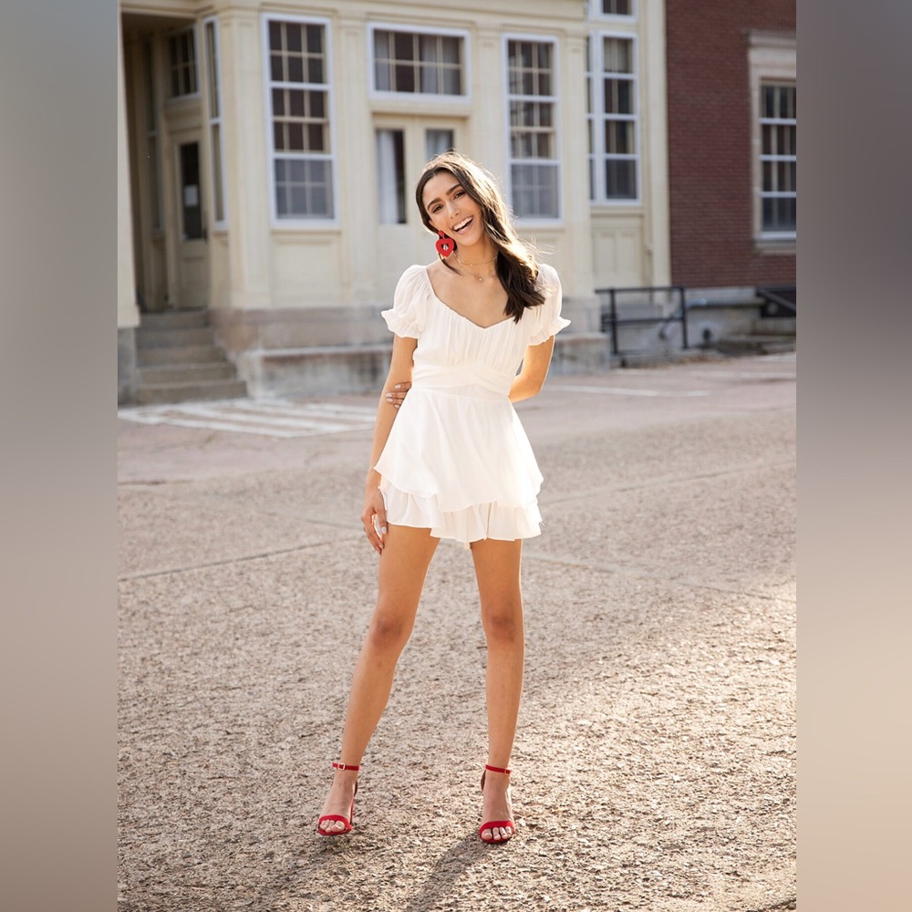 White romper
